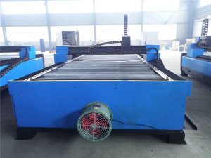 Tugas berat ms pelat baja logam ringan, Gantry cnc mesin pemotong plasma