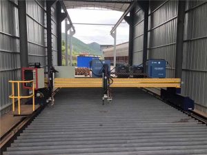 Mesin Pemotong Plasma Presisi CNC 13000mm Akurat Dengan Motor Servo